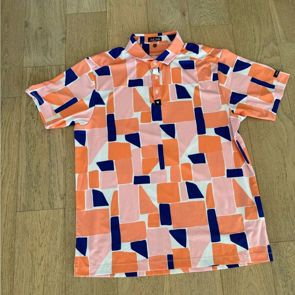 Bad Birdie Golf Polo Shirt Size XL Catalina Short Sleeve Supersoft UPF 50+